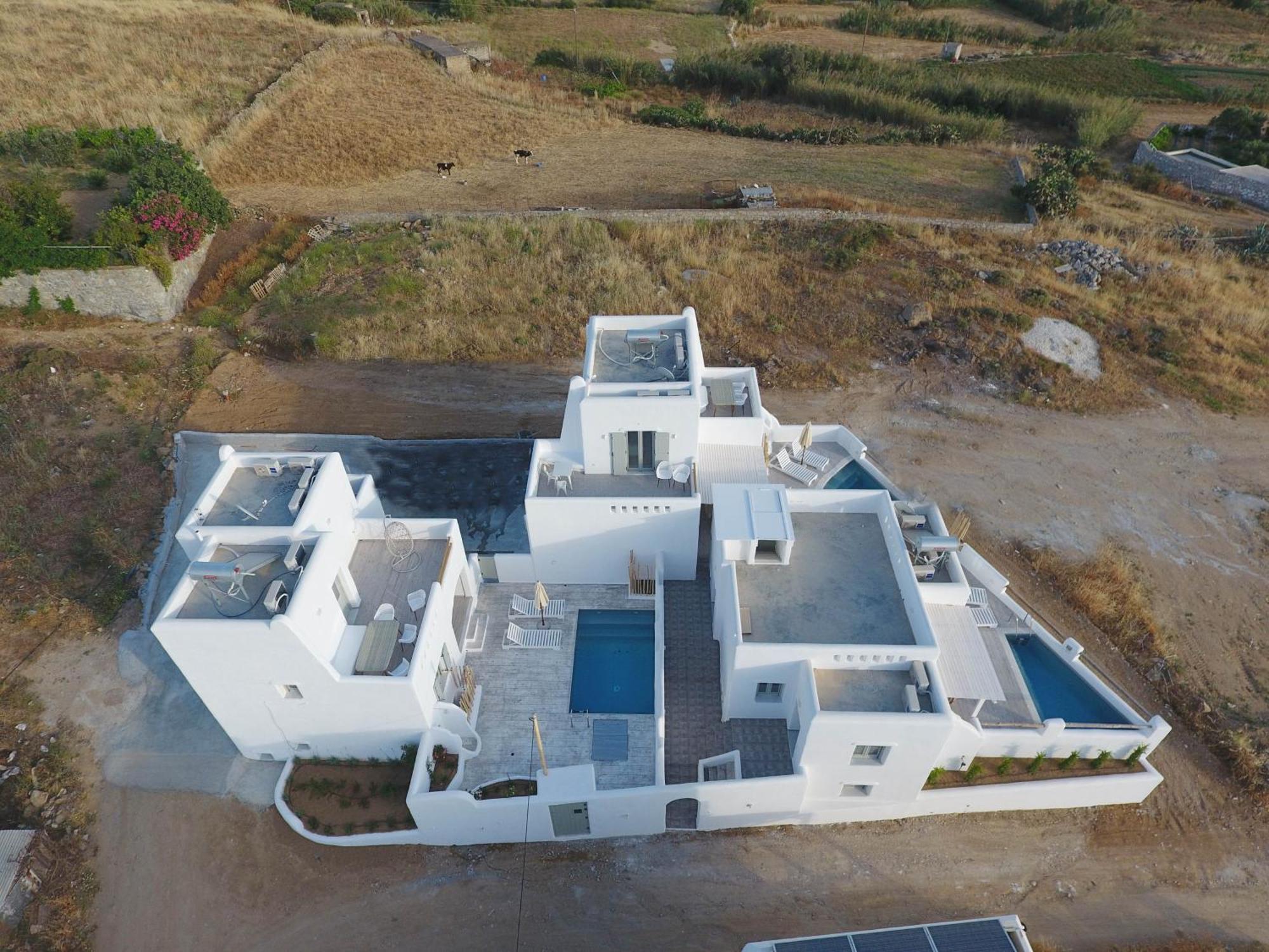 Naxian Album Villa Kaliope With Private Pool In Naxos Glinado Naxos ภายนอก รูปภาพ