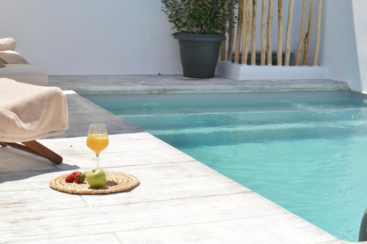 Naxian Album Villa Kaliope With Private Pool In Naxos Glinado Naxos ภายนอก รูปภาพ