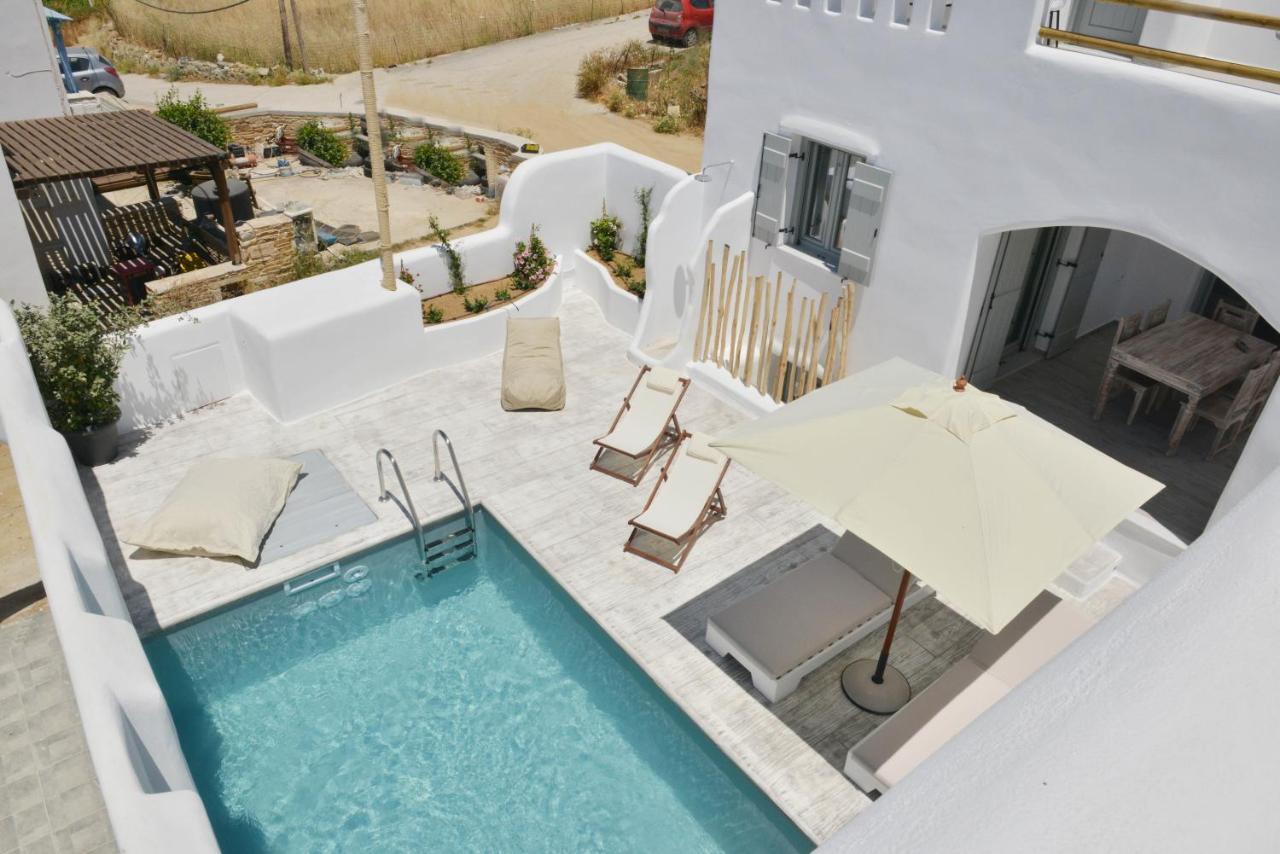 Naxian Album Villa Kaliope With Private Pool In Naxos Glinado Naxos ภายนอก รูปภาพ